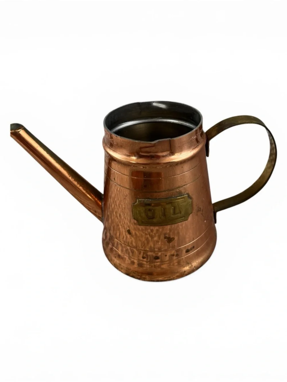 3pcs VINTAGE COPPER 8.5 INCH TIERED RING MOLD FROM PORTUGAL Fruit mold oil can